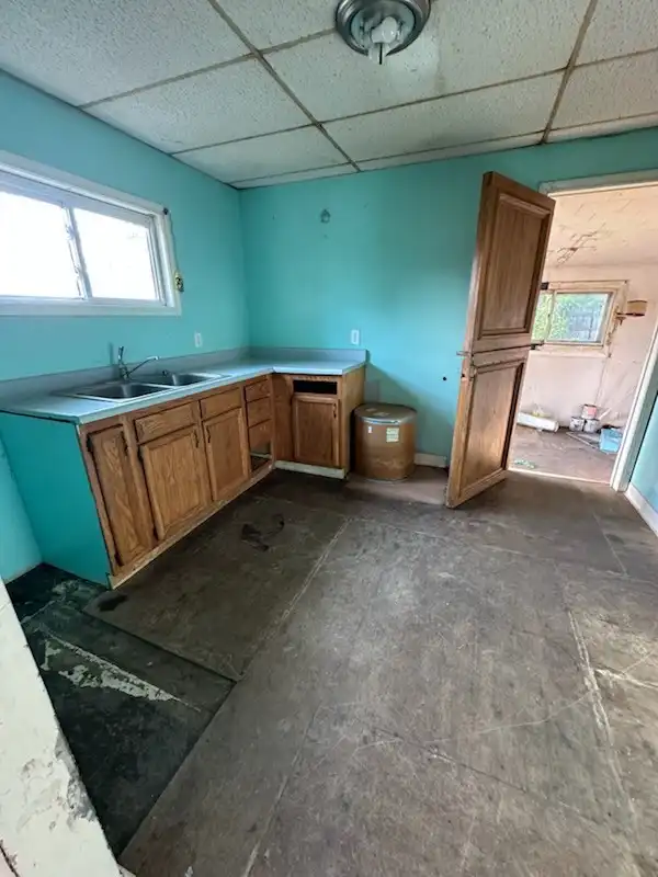 After: Kitchen & Household Cleanout